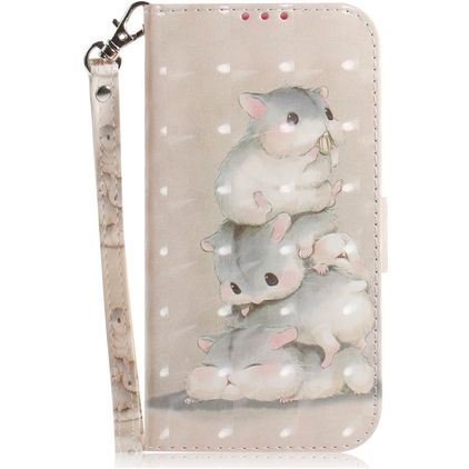 Mobigear Design HONOR 8S Hoesje Bookcase Portemonnee - Eekhoorn