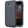 Mobigear Luxury Nokia 1 Hoesje Flexibel TPU Backcover - Marineblauw