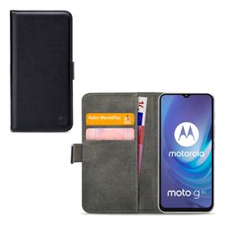 Mobilize Classic Gelly Wallet Motorola Moto G50 Hoesje Bookcase Portemonnee - Zwart