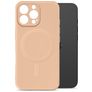 My Style Protective Flex iPhone 16 Pro MagSafe Hoesje Flexibel TPU Backcover - Soft Pink