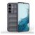 Mobigear Bumpy Samsung Galaxy S24 Hoesje Flexibel TPU Backcover - Grijs