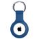 Xccess Keychain Apple AirTag Hoesje Flexibel Siliconen Sleutelhanger - Blauw
