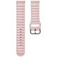 Mobigear Bumpy Siliconen Smartwatch Bandje Gespsluiting - Universeel 22 mm connector - Roze