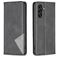 Mobigear Rhombus Slim Samsung Galaxy A56 Hoesje Bookcase - Zwart