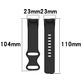 Mobigear Sport Dual Siliconen Fitbit Charge 5 Bandje Druksluiting - Grijs