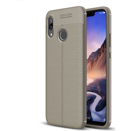 Mobigear Luxury Huawei Nova 3 Hoesje Flexibel TPU Backcover - Grijs