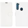 Mobigear Classic Motorola One Fusion Plus Hoesje Bookcase Portemonnee - Wit