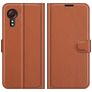Mobigear Classic Samsung Galaxy Xcover 5 Hoesje Bookcase Portemonnee - Cognac