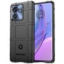 Mobigear Rugged Shield Motorola Edge 40 Hoesje Flexibel TPU Backcover Shockproof - Zwart