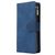 Mobigear Zipper Samsung Galaxy A41 Hoesje Bookcase Portemonnee - Blauw