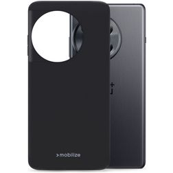 Mobilize Rubber Gelly OnePlus 12R Hoesje Flexibel TPU Backcover - Matt Black