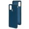 Mobiparts Samsung Galaxy A21s Siliconen Hoesje Backcover - Blueberry Blue