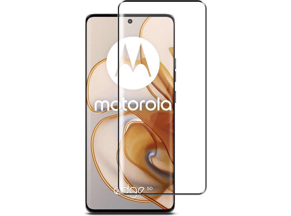 Mobigear Premium Motorola Edge 50 Glazen Screenprotector - Case