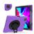 Mobigear SureGrip XGuard iPad Pro 13 Inch (2025) Hoes Hard Kunststof,Siliconen Backcover + Stylus Houder + Schouderband + Standaard - Paars