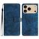 Mobigear Butterfly iPhone 17 Pro Max Hoesje Bookcase Portemonnee - Blauw