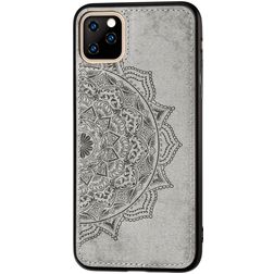 Mobigear Mandala iPhone 11 Pro Max Hoesje Hardcase Backcover - Grijs