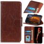 Mobigear Classy Motorola Moto E22 Hoesje Bookcase Portemonnee - Bruin
