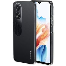 Mobiparts Classic Doorzichtig OPPO A38 Hoesje Flexibel TPU Backcover - Transparant