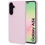 Mobiparts Slim Line Samsung Galaxy A56 MagSafe Hoesje Hardcase Backcover - Blush Pink