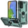 Mobigear Armor Ring Samsung Galaxy A73 Hoesje Hardcase Backcover Shockproof met Ringhouder - Groen