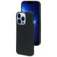 Mobiparts iPhone 13 Pro Siliconen Hoesje Backcover - Zwart