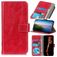 Mobigear Basic Samsung Galaxy A21 Hoesje Bookcase Portemonnee - Rood