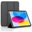 Mobigear Tri-Fold Gel iPad 11 (2025) Hoes Bookcase - Zwart