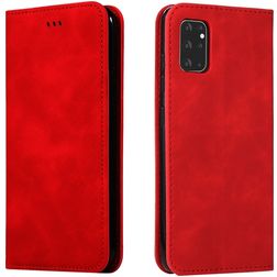 Mobigear Retro Slim Samsung Galaxy S20 Plus Hoesje Bookcase Portemonnee - Rood