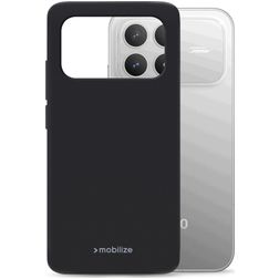 Mobilize Rubber Gelly POCO F8 Pro Hoesje Flexibel TPU Backcover - Zwart