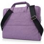 Mobigear Denim Zipper Laptop Schoudertas 11 - 12 inch Laptoptas - Paars
