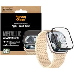 PanzerGlass Metallic Apple Watch - 46 mm Glazen Screenprotector