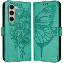 Mobigear Butterfly Samsung Galaxy Z Fold 6 Hoesje Bookcase Portemonnee - Groen