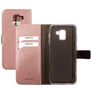 Mobiparts Saffiano Wallet Samsung Galaxy J6 (2018) Hoesje Bookcase Portemonnee - Roze