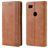 Mobigear Sensation Google Pixel 3a Hoesje Bookcase Portemonnee - Cognac