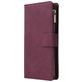 Mobigear Zipper Samsung Galaxy S10 Lite Hoesje Bookcase Portemonnee - Rood