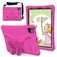 Mobigear Butterfly iPad Air 11 Inch (2025) Hoes EVA Schuim Backcover + Schouderband + Standaard - Magenta
