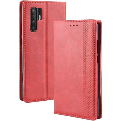 Mobigear Sensation Huawei P30 Pro Hoesje Bookcase Portemonnee - Rood