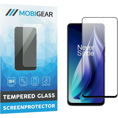 Mobigear Premium OnePlus Nord N30 SE Glazen Screenprotector - Case Friendly - Zwart