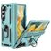 Mobigear Armor Ring Samsung Galaxy Z Fold 6 Hoesje Hardcase Backcover Shockproof met Ringhouder - Groen