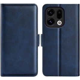 Mobigear Slim Magnet OPPO Find X9 Hoesje Bookcase Portemonnee - Blauw