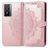 Mobigear Mandala Vivo Y76 Hoesje Bookcase Portemonnee - Roségoud