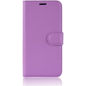 Mobigear Classic Huawei P40 Hoesje Bookcase Portemonnee - Paars