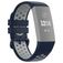 Mobigear Sport Plus Buckle Siliconen Fitbit Charge 3 Bandje Gespsluiting - Donkerblauw