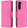Mobigear Excellent Samsung Galaxy S23 Plus Hoesje Bookcase Portemonnee - Magenta
