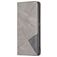 Mobigear Rhombus Slim OPPO A76 Hoesje Bookcase - Grijs