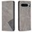 Mobigear Rhombus Slim Google Pixel 8 Pro Hoesje Bookcase - Grijs