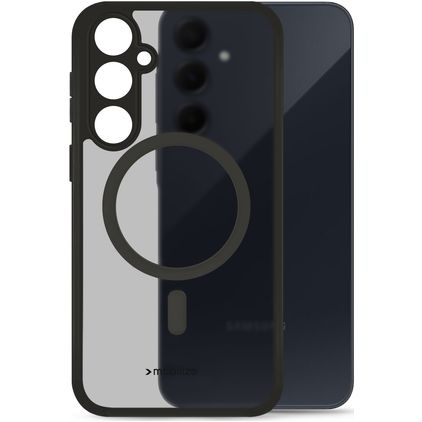 Mobilize Hybrid Samsung Galaxy A35 MagSafe Hoesje Hardcase Backcover Shockproof - Zwart
