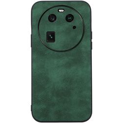 Mobigear Fabric OPPO Find X6 Hoesje Hardcase Backcover - Groen