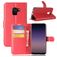 Mobigear Classic Samsung Galaxy A8 (2018) Hoesje Bookcase Portemonnee - Rood