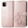 Mobigear Clover Samsung Galaxy A22 5G Hoesje Bookcase Portemonnee - Roségoud